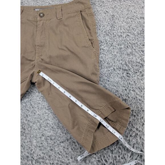 BKE Buckle Shorts Men 29 Brown Outdoor Hiking Preppy Normcore Casual Chino - Picture 7 of 9
